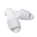 Unisex Open Toe Terry Slipper with Eva Sole